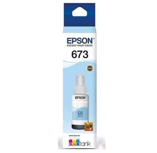 Epson T673 - Cián claro - original