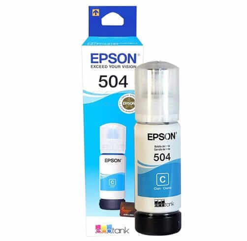 Epson 504 - 70 ml - cián