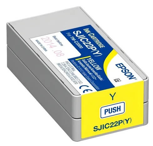 Epson SJIC22P(Y) - Amarillo - original