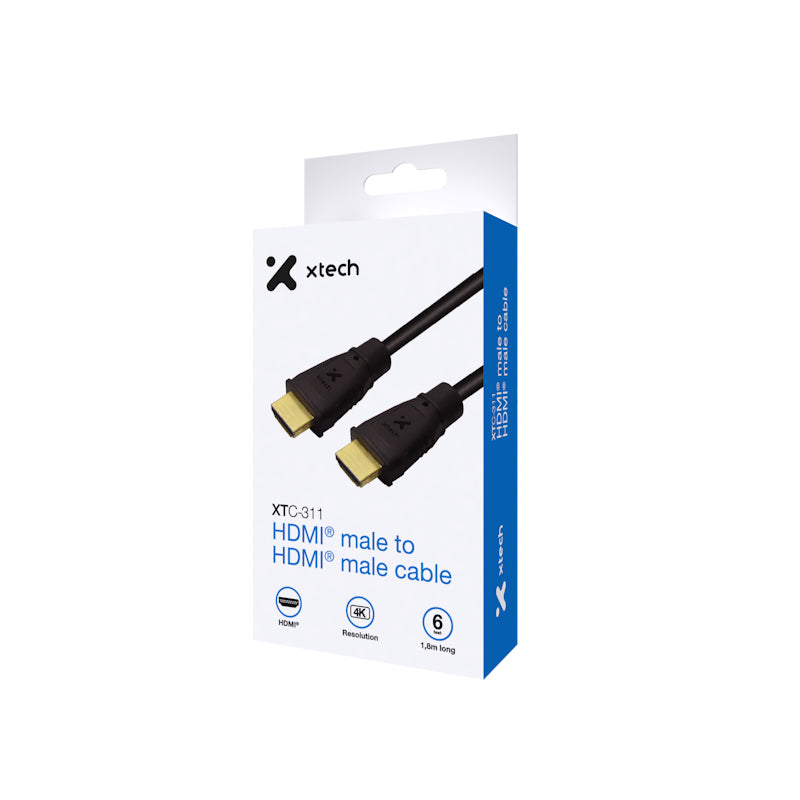 Xtech - Video cable - HDMI male to HDMI