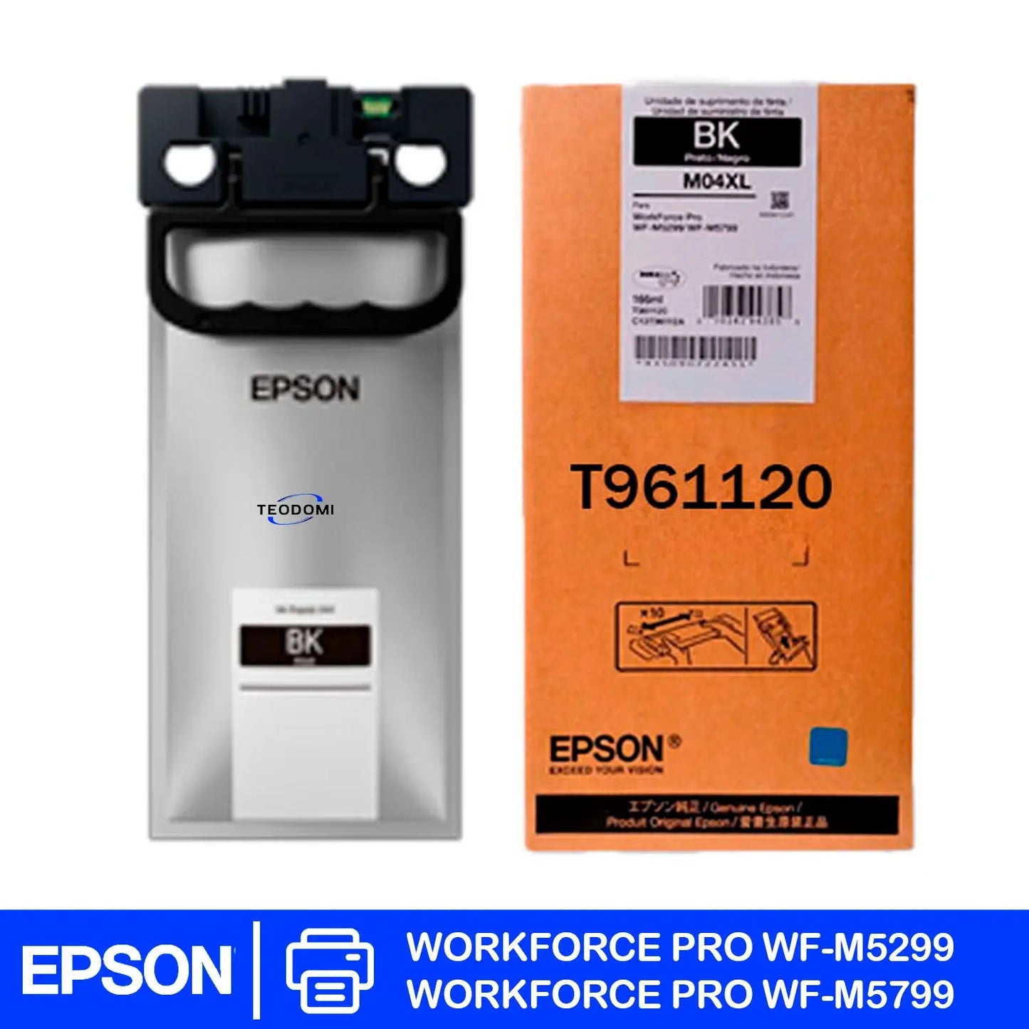 Epson T961XL - Gran capacidad - negro
