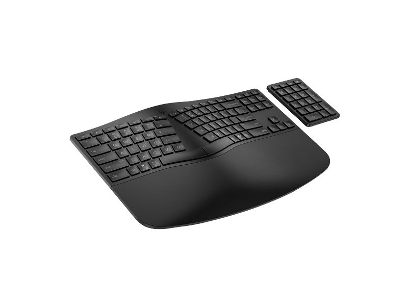 HP 960 BLK Ergonomic Inalámbrico Teclado LNG Esp