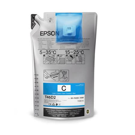 Epson UltraChrome - Ink pack - Cyan