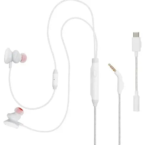 JBL - Auriculares - Gaming Quantum 50 C Blanco