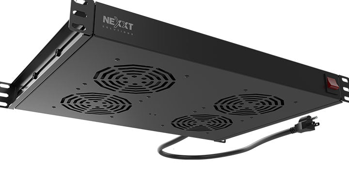 Nexxt Solutions Infrastructure - Rack fan tray - 1U 4-fan 110/220V