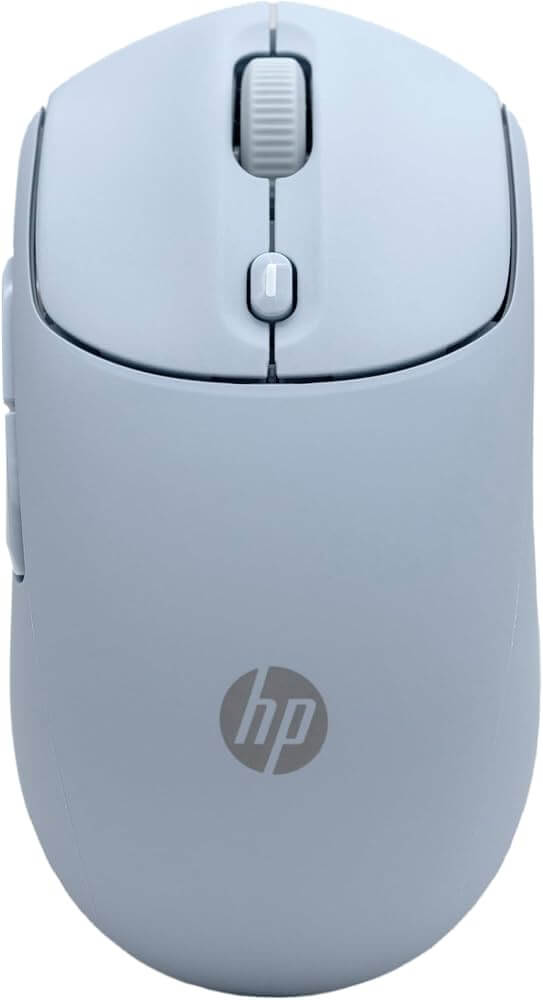 HP - Mouse  400 Quiet Blue Wireless Mouse Wireless