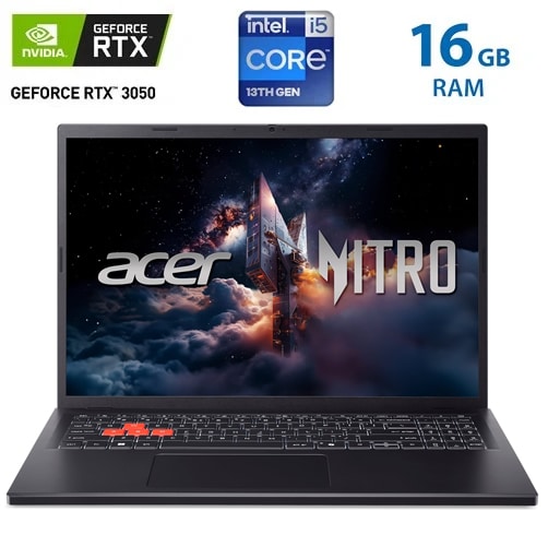 Acer Nitro Lite – NL16-71G-58BW – i5 13420H – 16 GB – RTX 3050