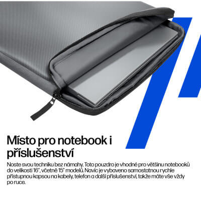 HP - Notebook sleeve - Meteor Silver