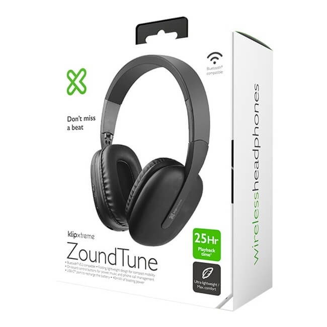 Klip Xtreme - KWH-010BK - Auriculares