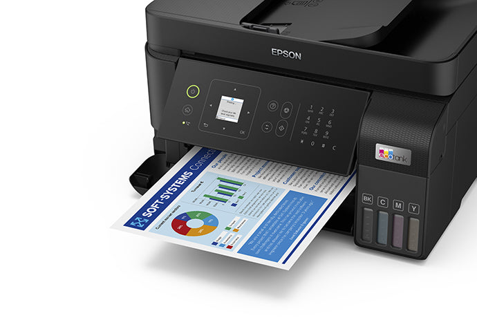 Epson L5590 - Impresora / Copiadora / Fax - Wi-Fi / Ethernet 10 Base-T/100 Base-TX/1000 Base-T