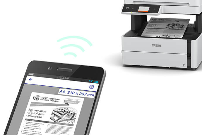 Epson EcoTank M3170 - Personal printer - hasta 20 ppm (mono)
