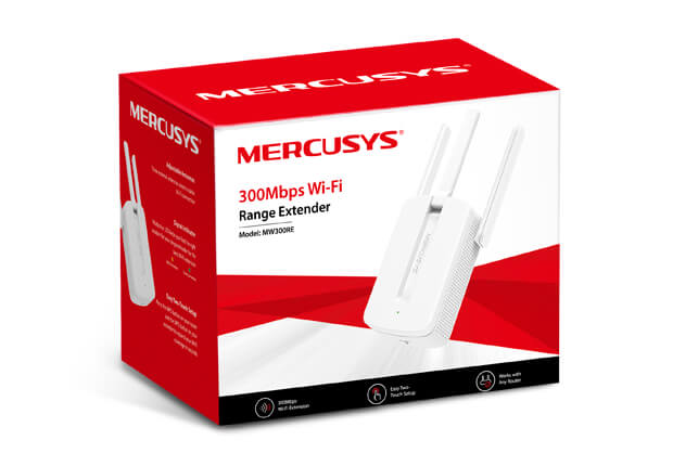 Mercusys MW300RE - Extensor de rango Wi-Fi