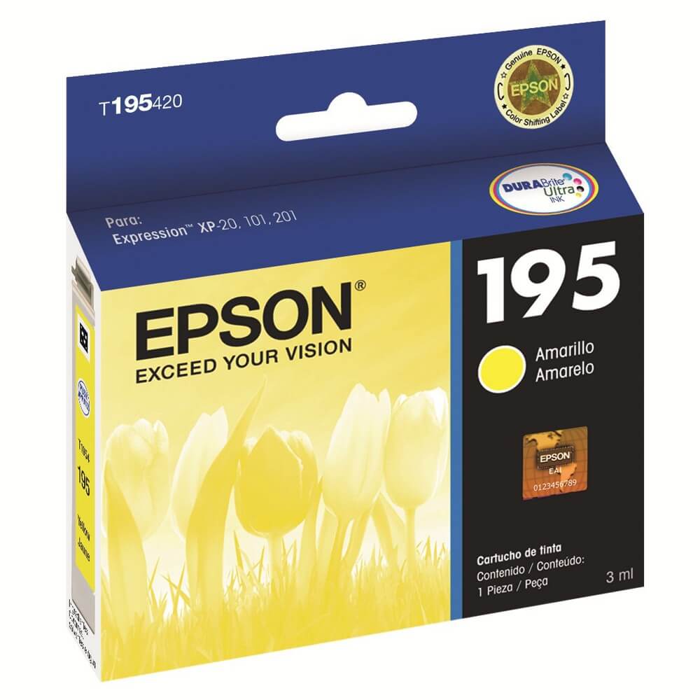 Epson T195 para Expression XP-101, XP-201, XP-211 - Amarillo - original