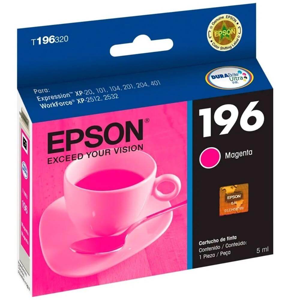Epson T196 - Magenta - original