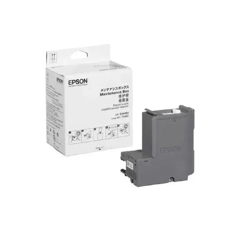 Epson T04D100 - Caja de mantenimiento de tinta - para EcoTank ET-2980, 4850, L6270; WorkForce ET-4750, ST-3000, C4100, M1000, M3000