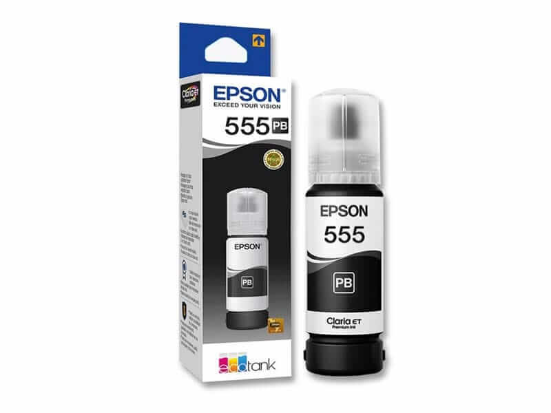 Epson T555 - Photo Negro - original