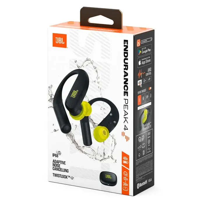 JBL - Auriculares - TWS Endurance Peak 4 Negro