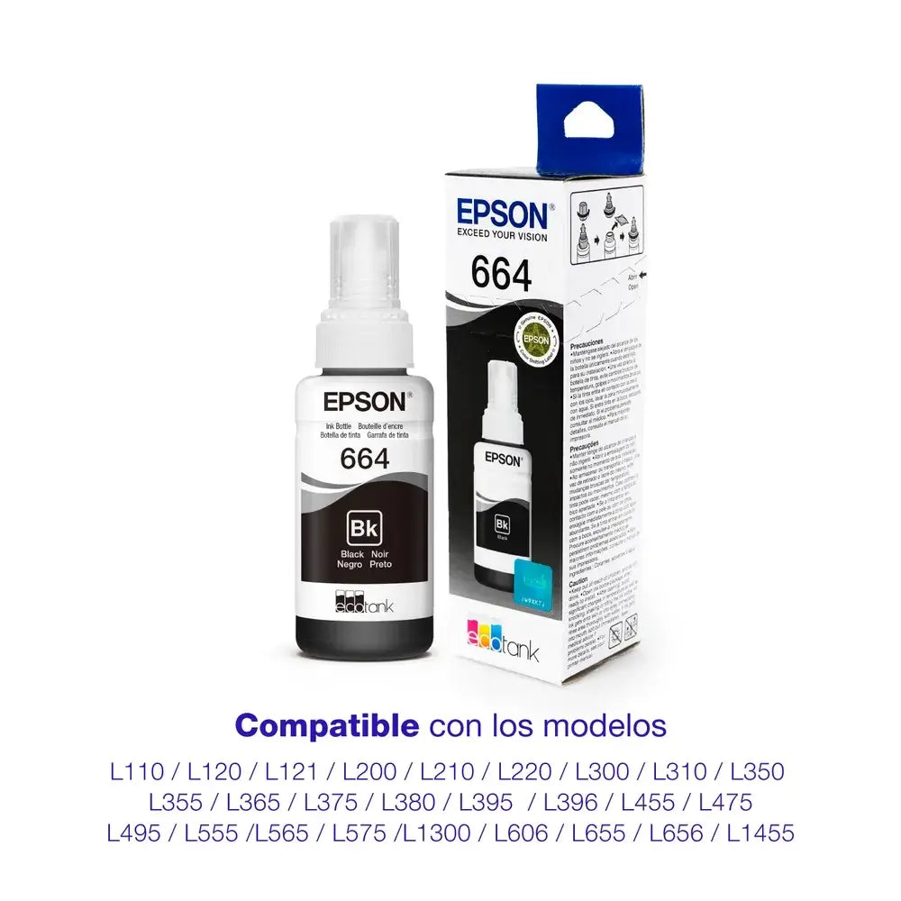 Epson T664 - 70 ml - negro