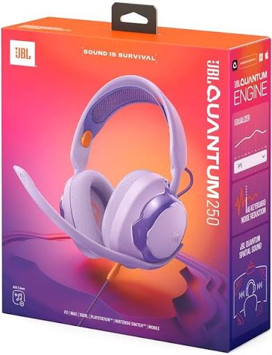 JBL - Auriculares - Gaming Quantum 250 Purple