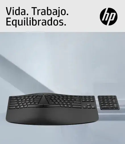 HP 960 BLK Ergonomic Inalámbrico Teclado LNG Esp